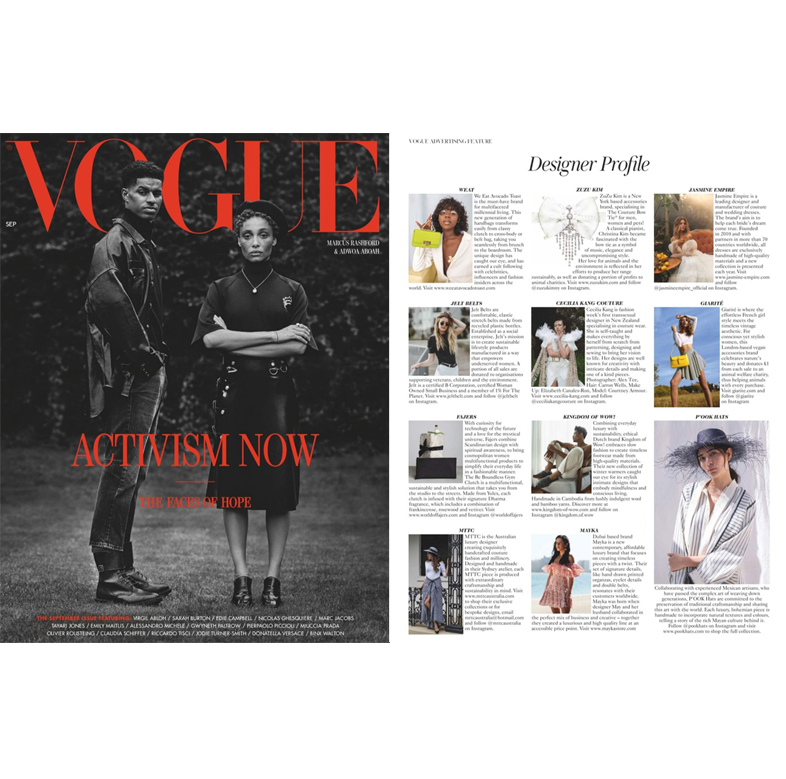 Publication in Vogue
