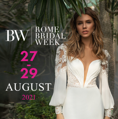 Rome BRIDAL week 27-29 august